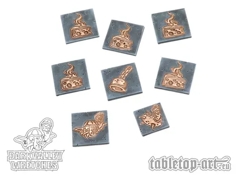 Cover: 704270724498 | Darkvalley Wretches - Marker Set (8) | Tabletop-Art | EAN 704270724498