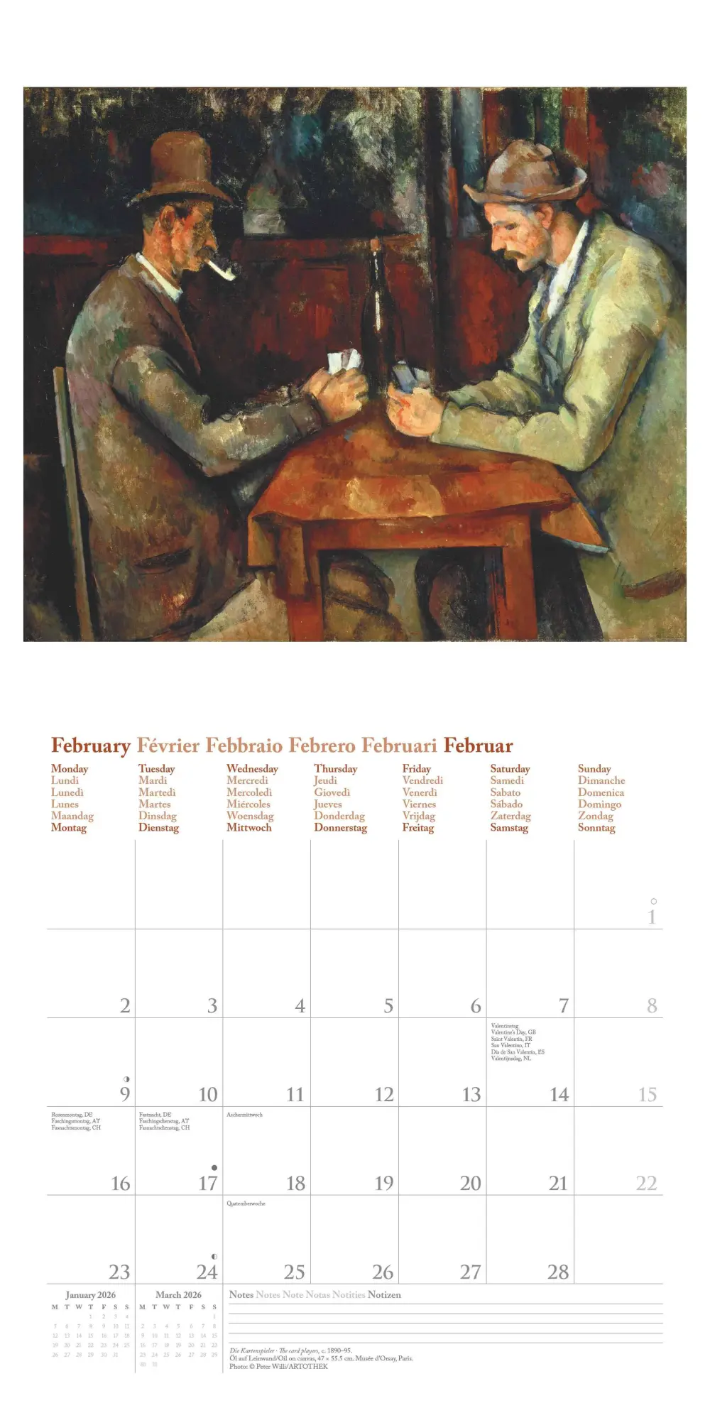 Bild: 4069095004498 | Paul Cézanne 2026 - Wand-Kalender - Broschüren-Kalender - 30x30 -...
