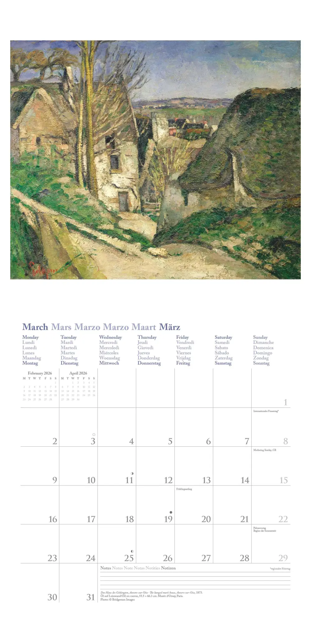 Bild: 4069095004498 | Paul Cézanne 2026 - Wand-Kalender - Broschüren-Kalender - 30x30 -...