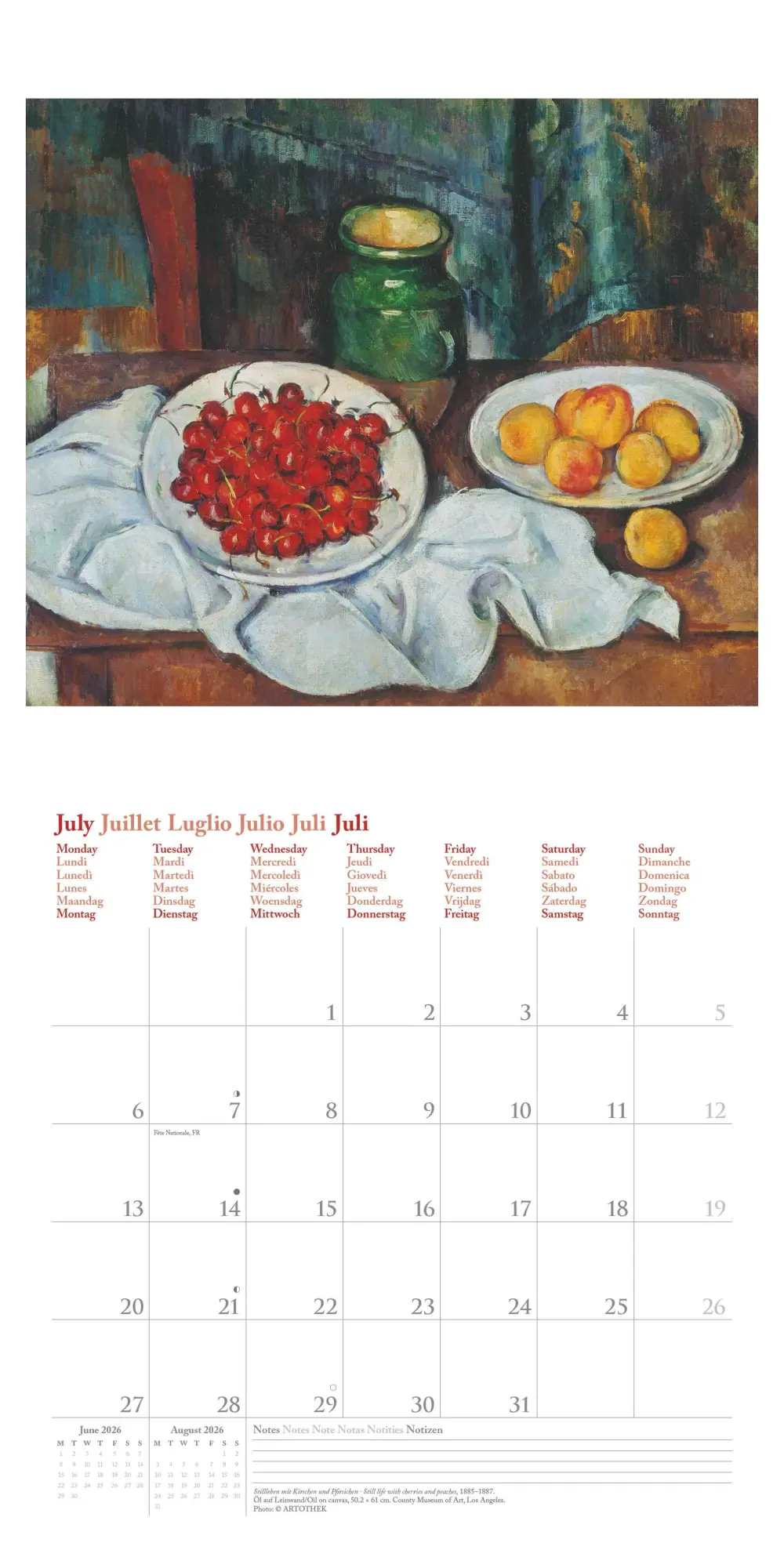 Bild: 4069095004498 | Paul Cézanne 2026 - Wand-Kalender - Broschüren-Kalender - 30x30 -...