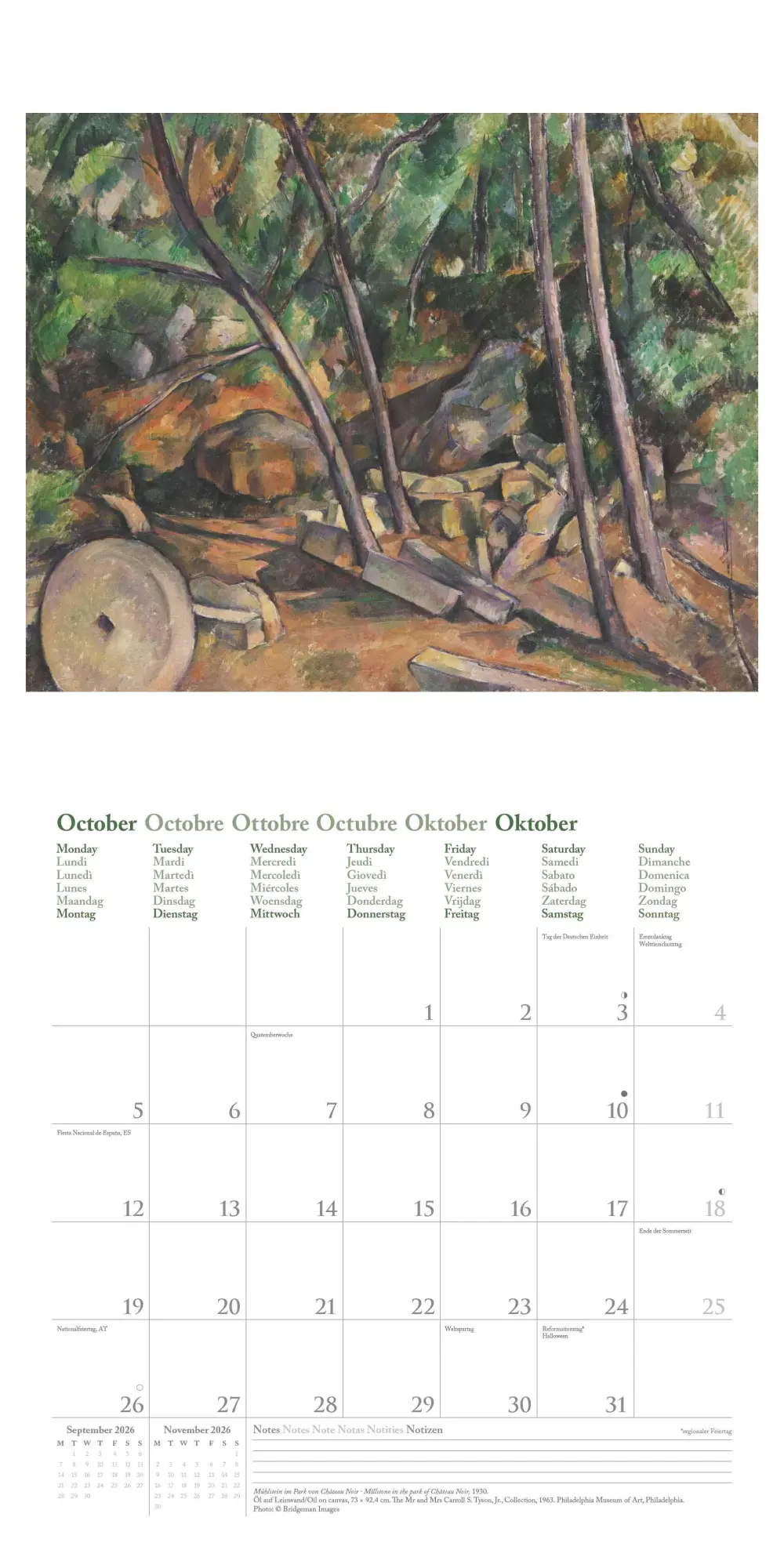 Bild: 4069095004498 | Paul Cézanne 2026 - Wand-Kalender - Broschüren-Kalender - 30x30 -...