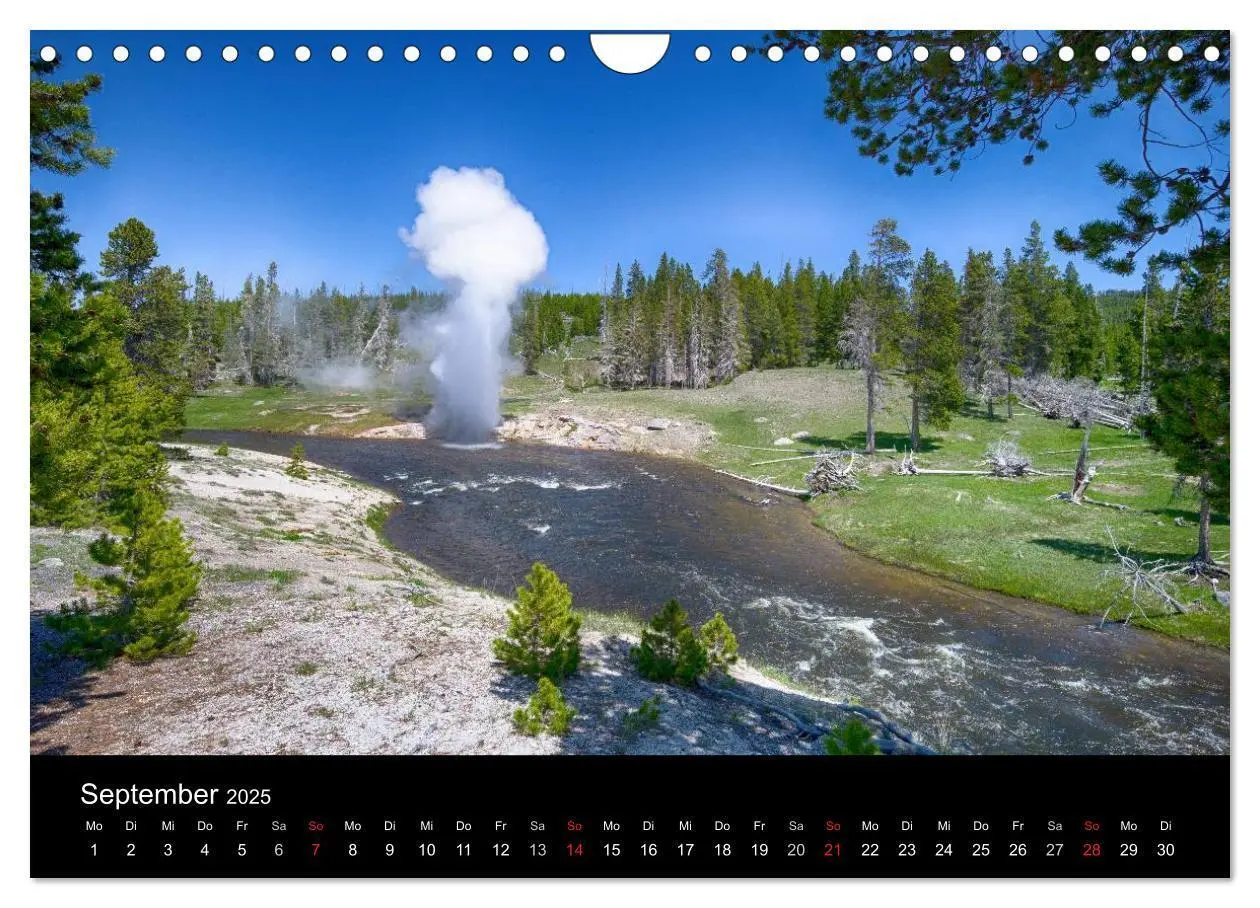 Bild: 9783435664498 | Traumziele in den USA. Der Yellowstone National Park (Wandkalender...