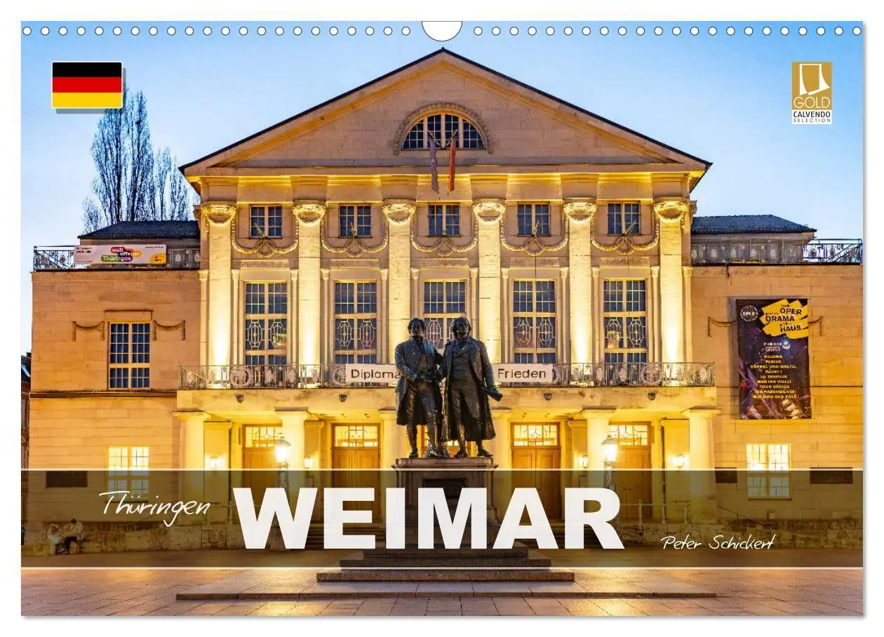 Cover: 9783516774498 | Thüringen - Weimar (Wandkalender 2027 DIN A3 quer), CALVENDO...