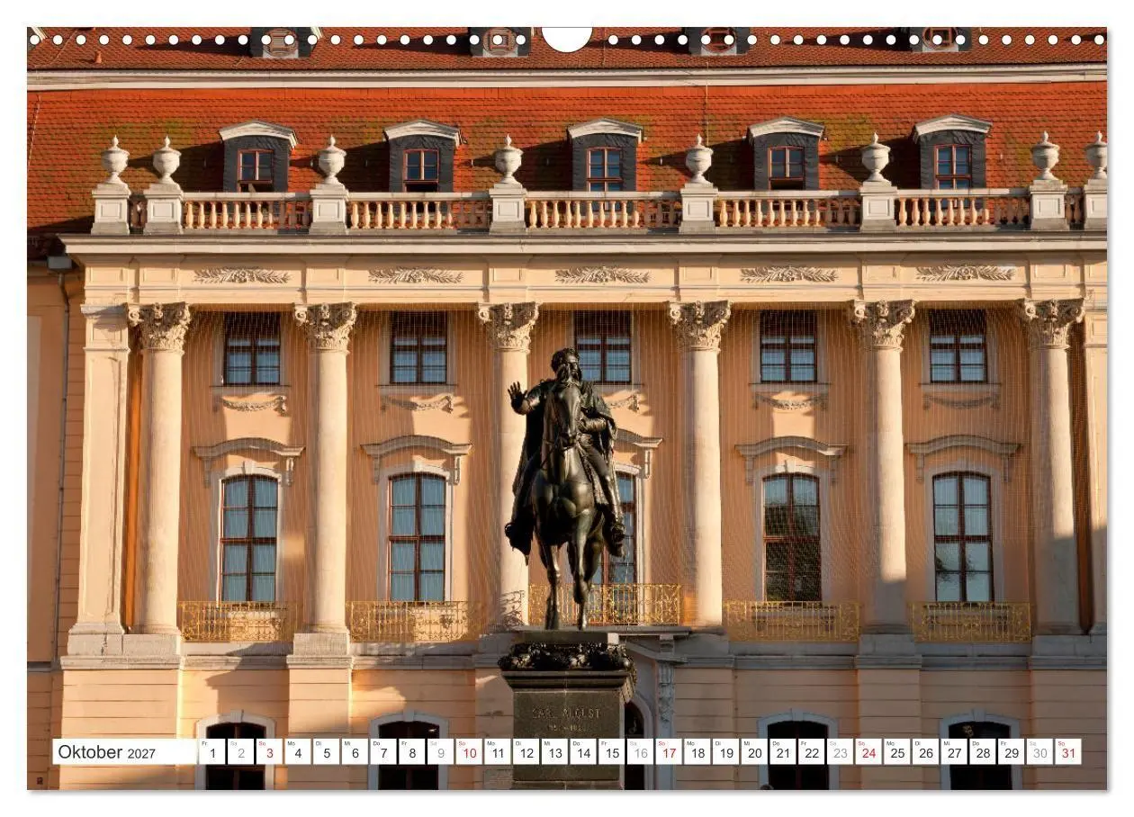 Bild: 9783516774498 | Thüringen - Weimar (Wandkalender 2027 DIN A3 quer), CALVENDO...