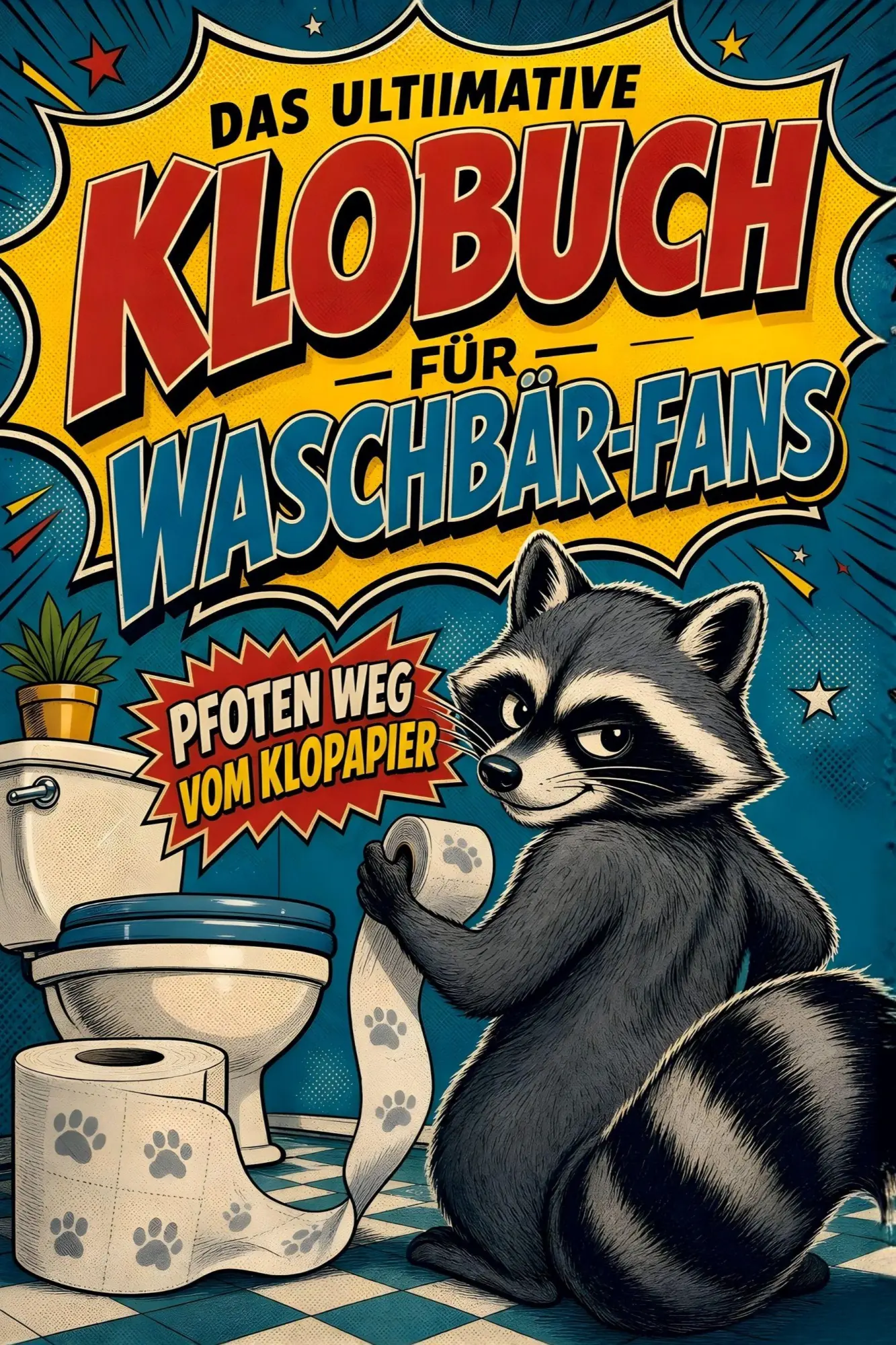 Cover: 9783696104498 | Das ultimative Klobuch für Waschbär-Fans | Pfoten weg vom Klopapier