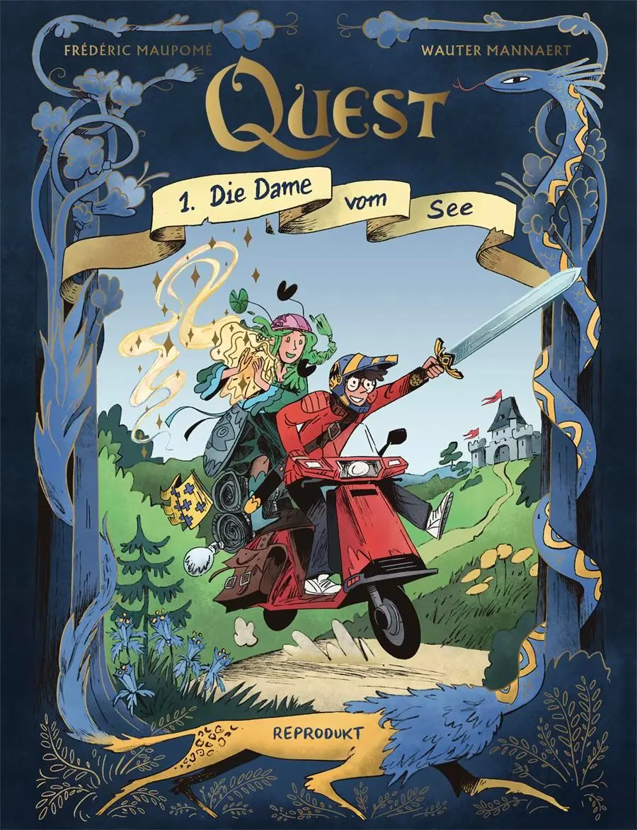 Cover: 9783956404498 | Quest 1 | Die Dame vom See | Frédéric Maupomé | Buch | 120 S. | 2025