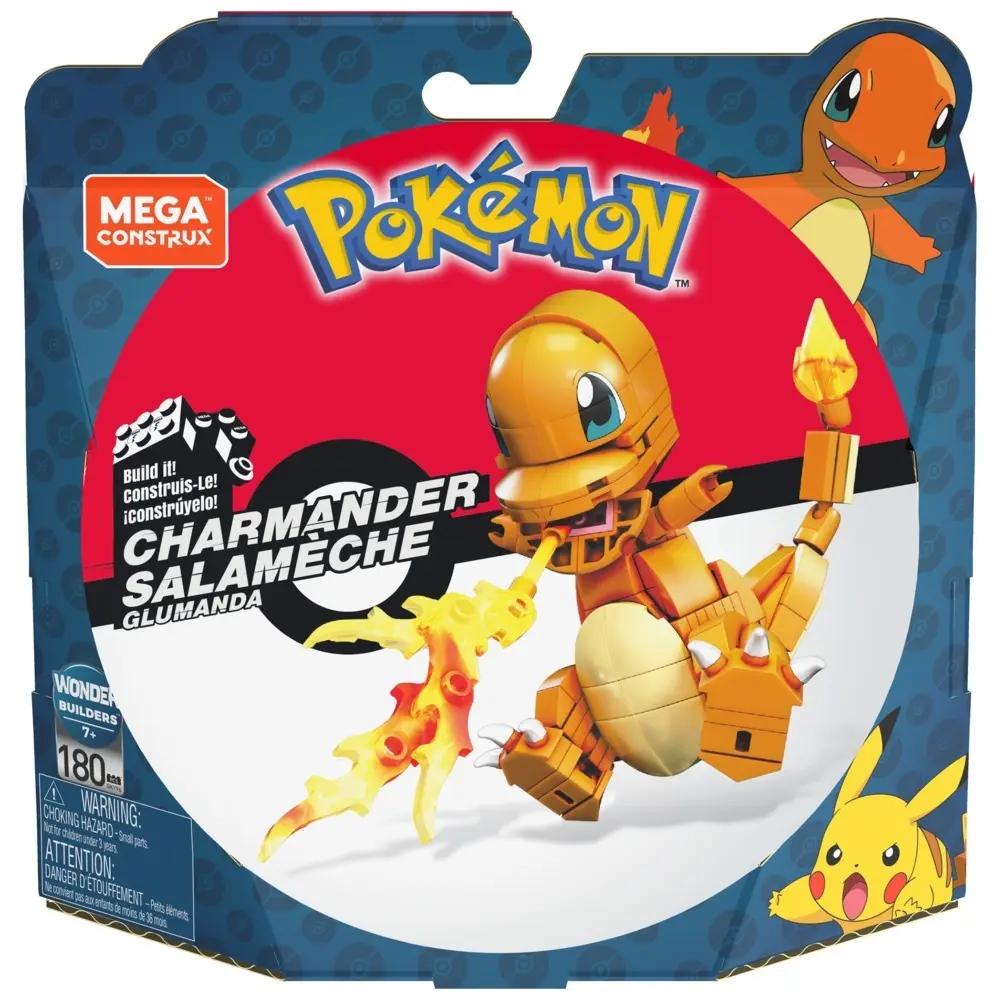 Cover: 887961834598 | Mega Construx Pokémon Charmander | In Karton | GKY96 | Deutsch | 2022