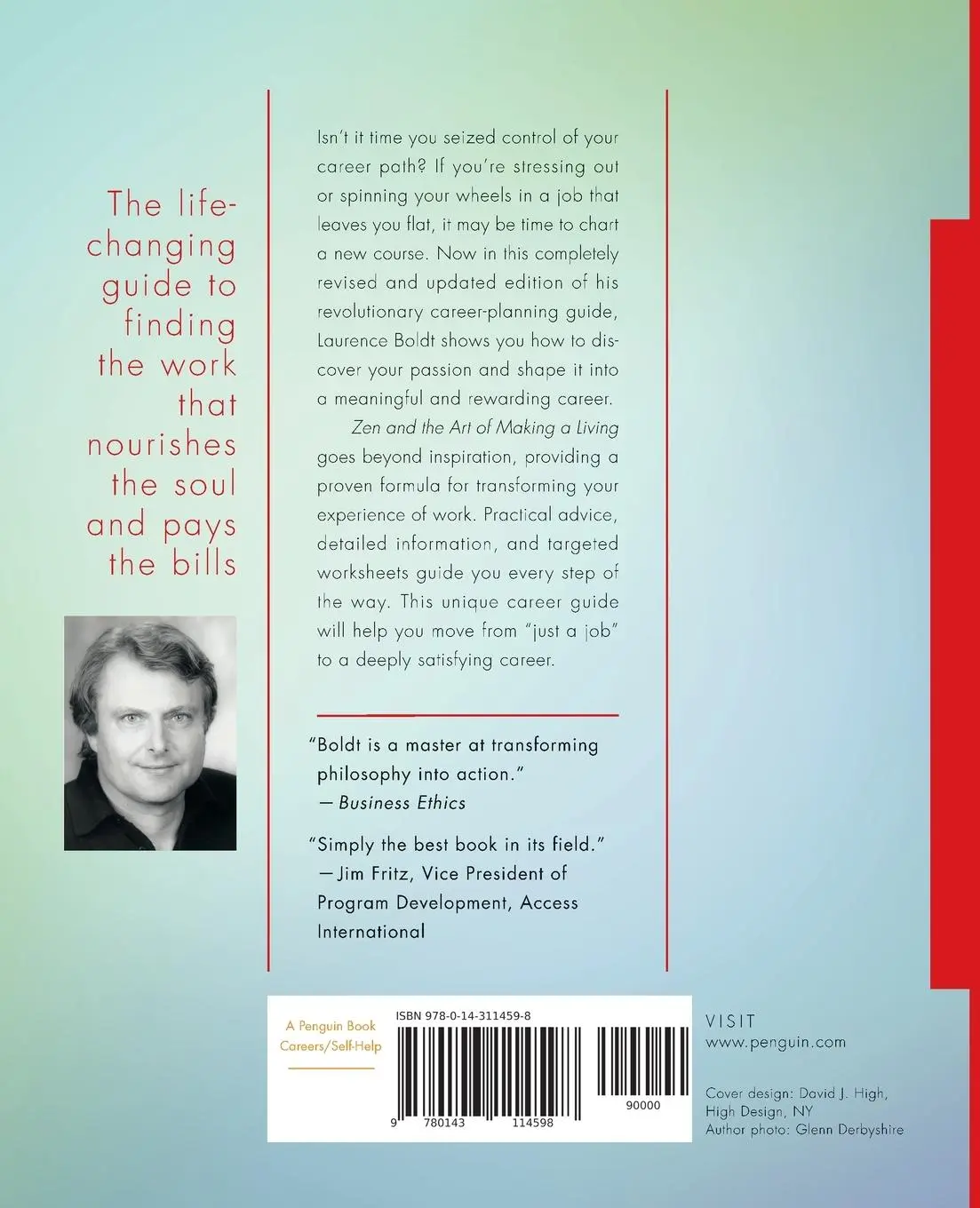Rückseite: 9780143114598 | Zen and the Art of Making a Living | Laurence G. Boldt | Taschenbuch