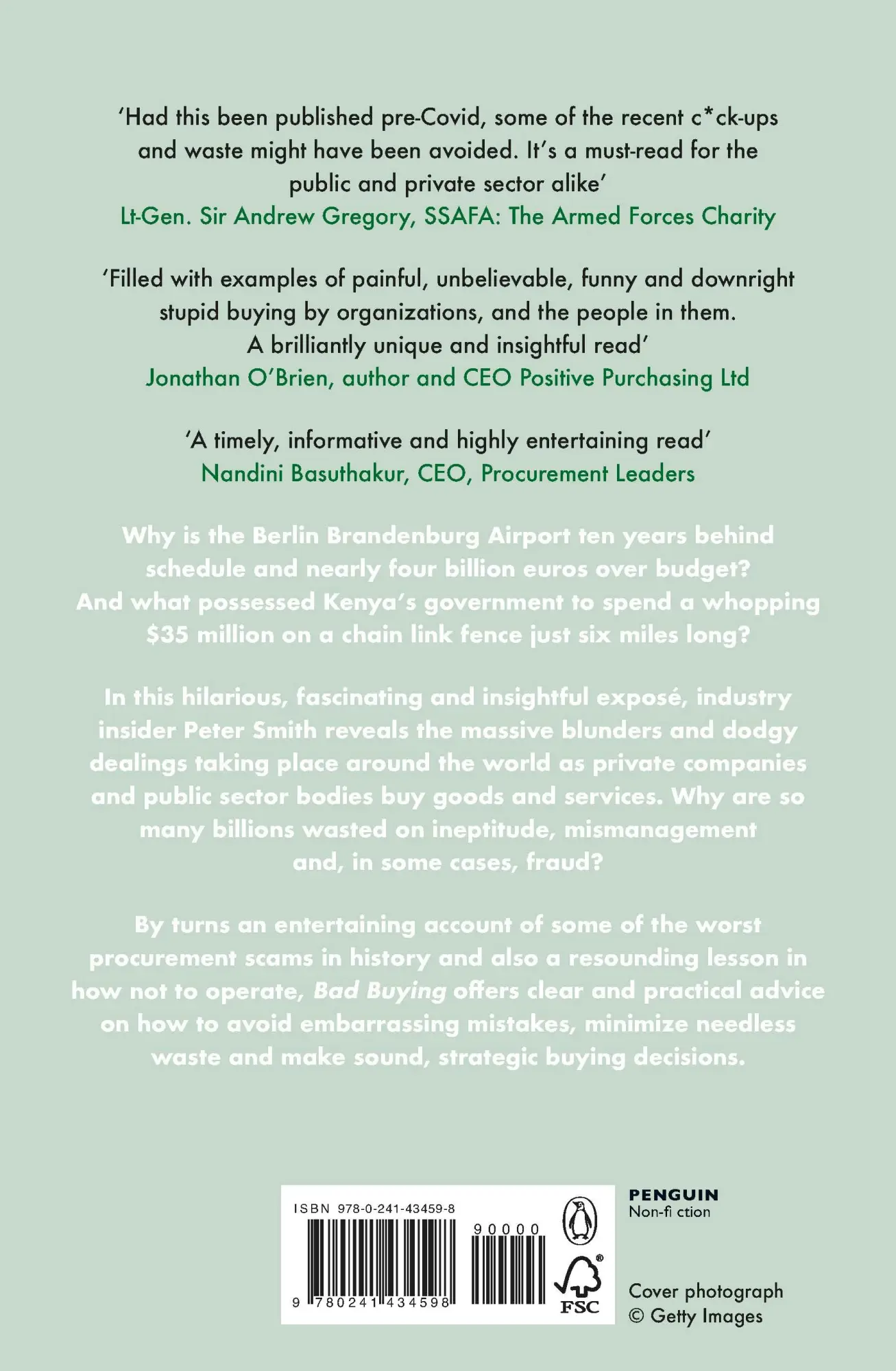 Rückseite: 9780241434598 | Bad Buying | Peter Smith | Taschenbuch | 320 S. | Englisch | 2020