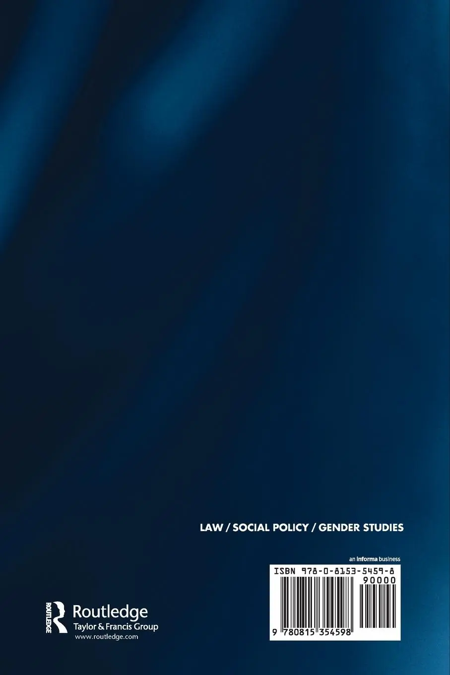 Rückseite: 9780815354598 | Developing the Right to Social Security - A Gender Perspective | Buch