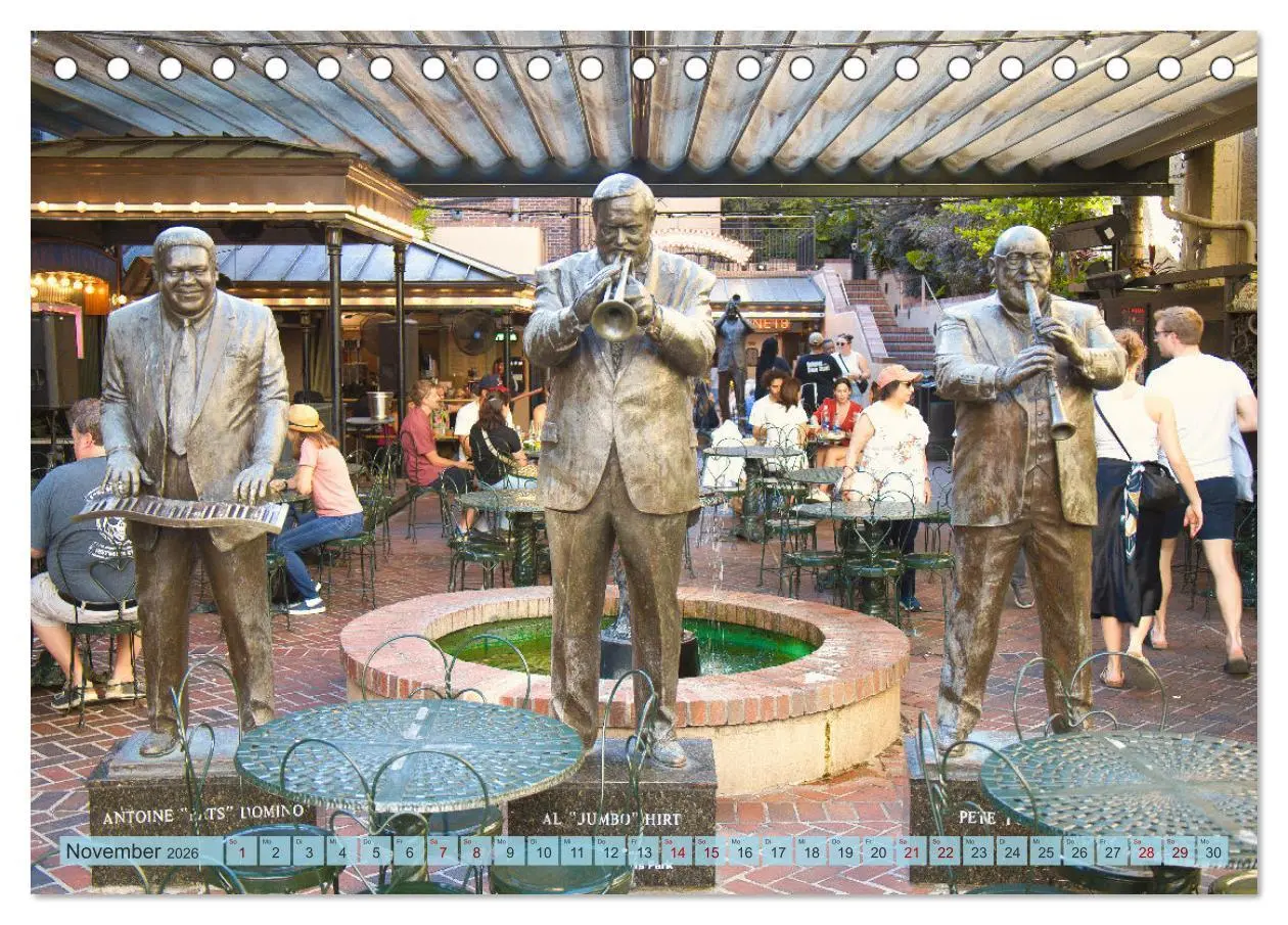 Bild: 9783457504598 | New Orleans Louisiana, USA (Tischkalender 2026 DIN A5 quer),...