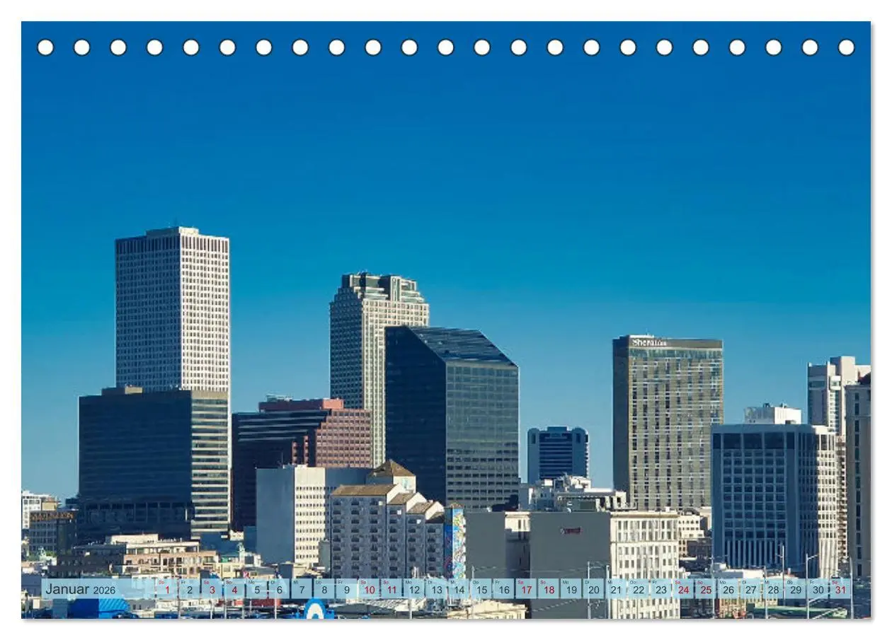 Bild: 9783457504598 | New Orleans Louisiana, USA (Tischkalender 2026 DIN A5 quer),...