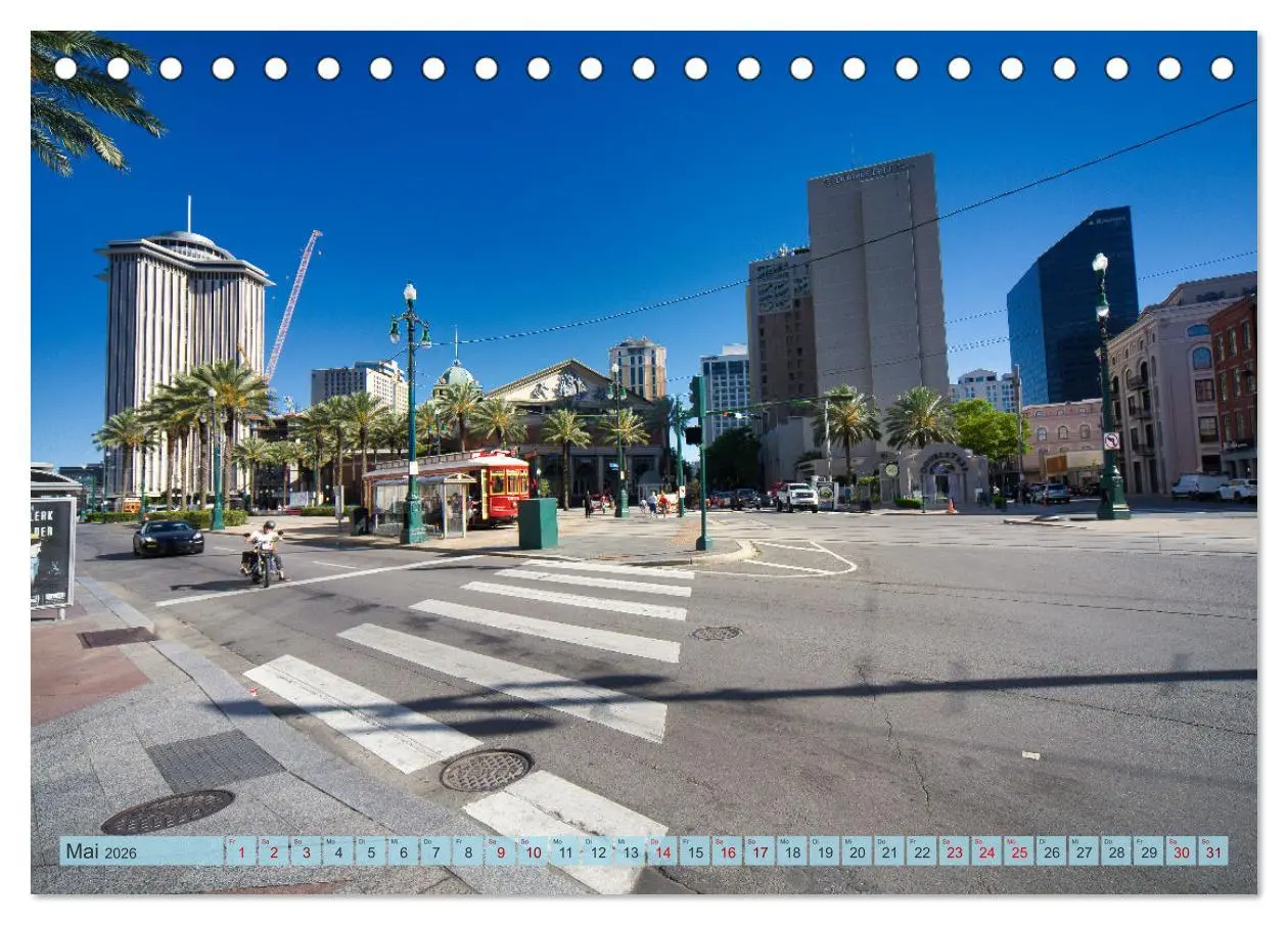 Bild: 9783457504598 | New Orleans Louisiana, USA (Tischkalender 2026 DIN A5 quer),...