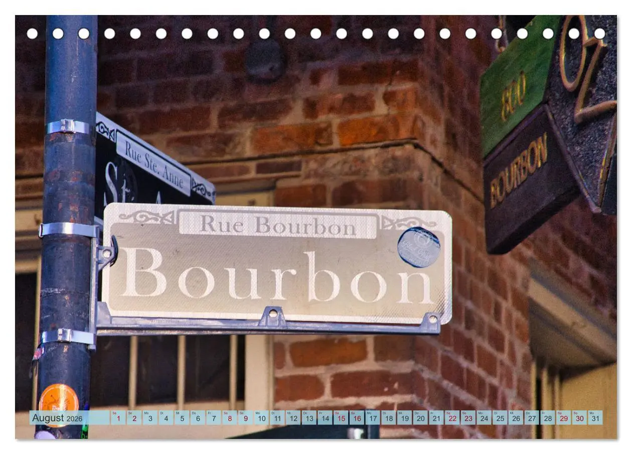 Bild: 9783457504598 | New Orleans Louisiana, USA (Tischkalender 2026 DIN A5 quer),...