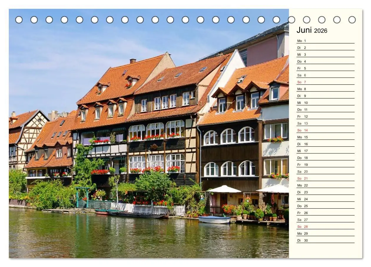 Bild: 9783457984598 | Bamberg und Fränkische Schweiz (Tischkalender 2026 DIN A5 quer),...
