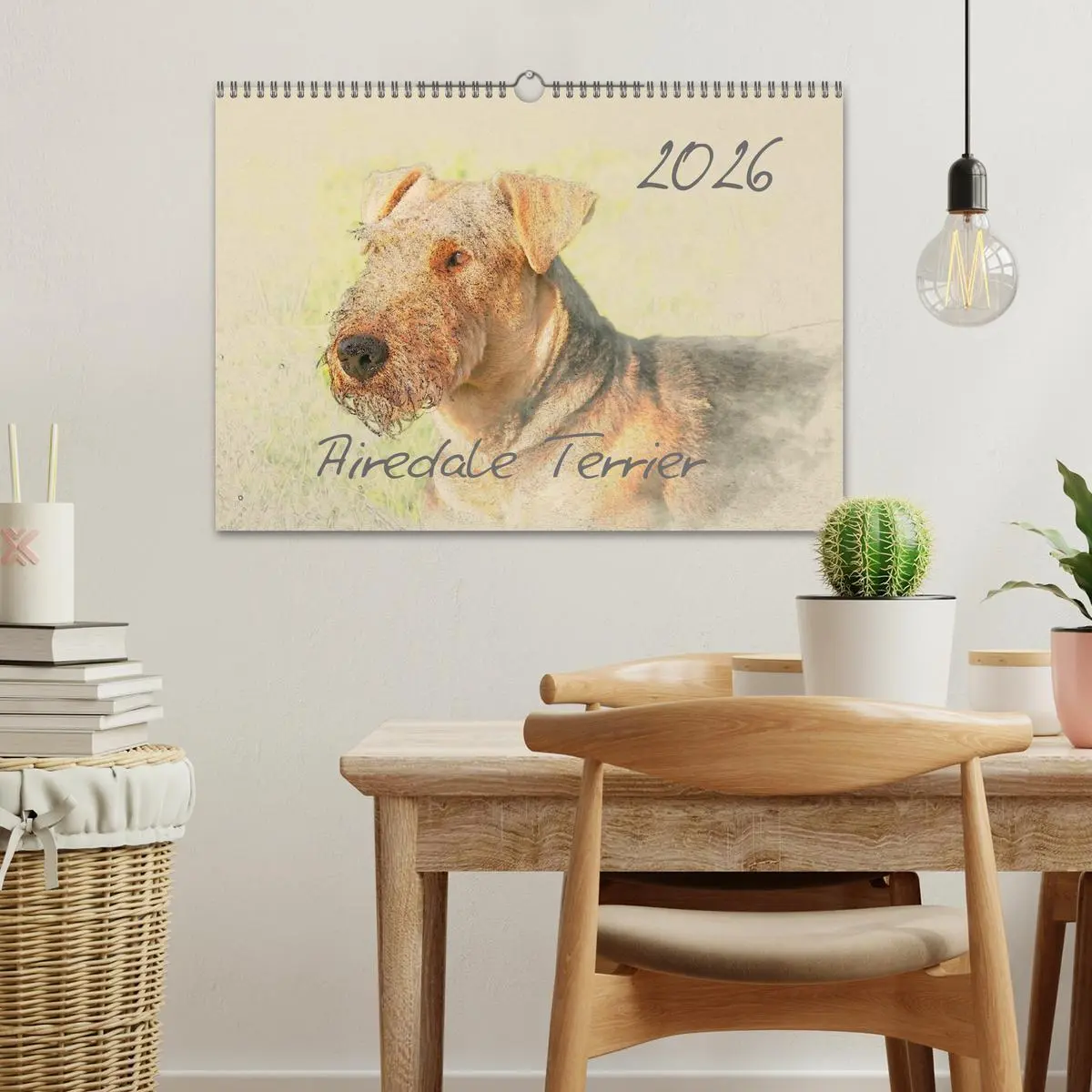 Bild: 9783516074598 | Airedale Terrier 2026 (Wandkalender 2026 DIN A3 quer), CALVENDO...