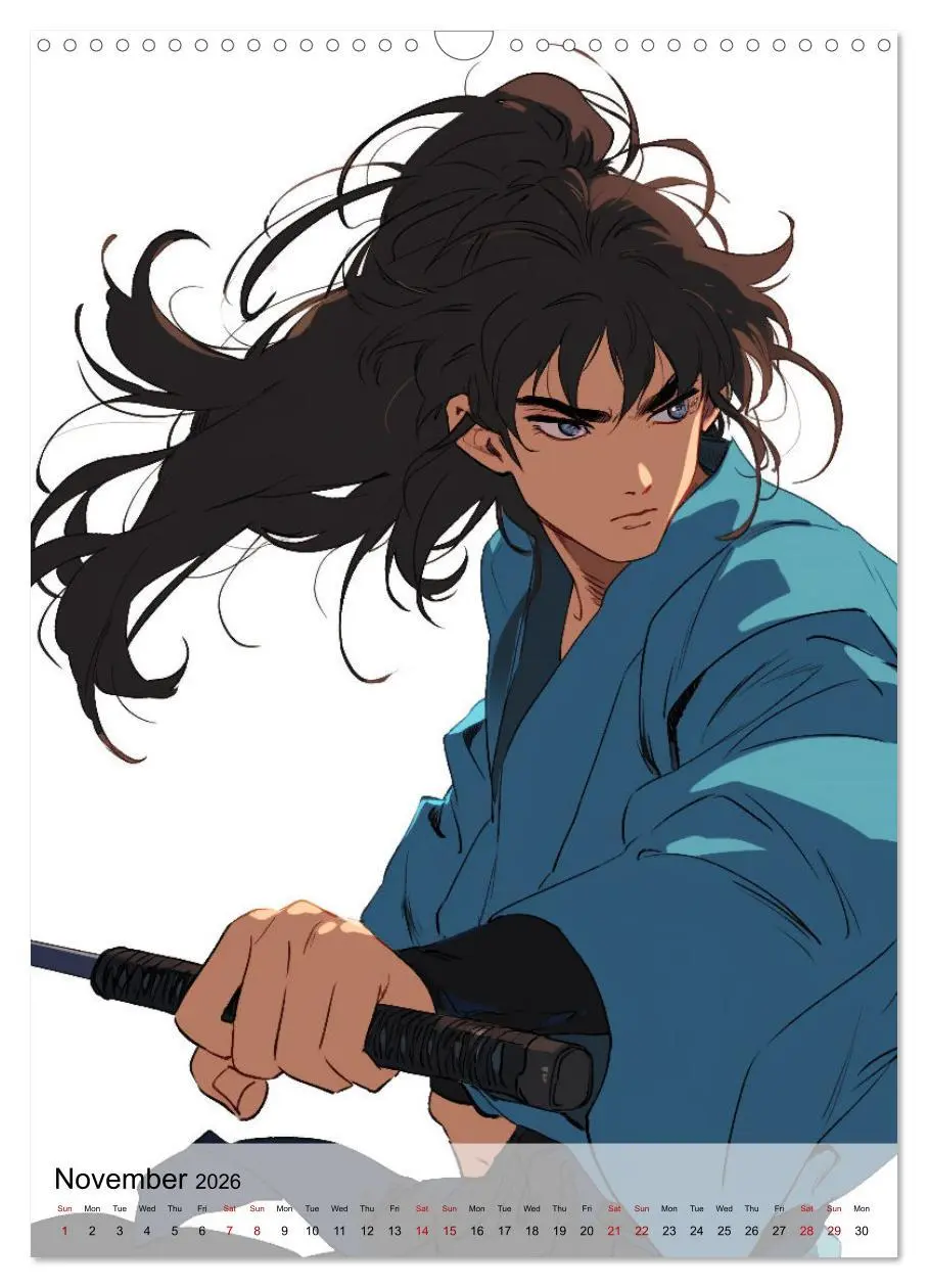 Bild: 9783516524598 | Seductive Anime Men (Wall Calendar 2026 DIN A3 portrait), CALVENDO...