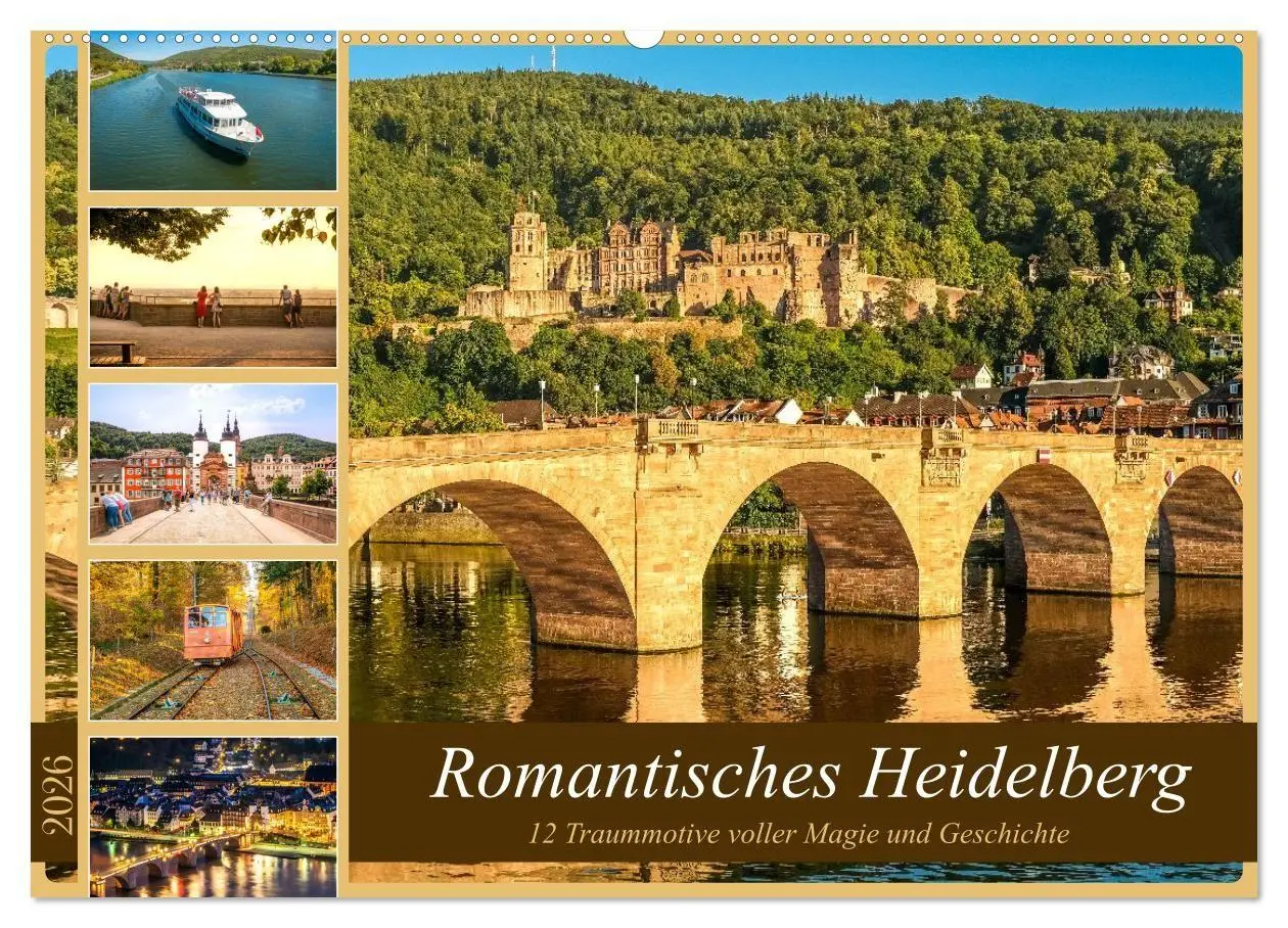 Cover: 9783516694598 | Romantisches Heidelberg - 12 Traummotive voller Magie und...