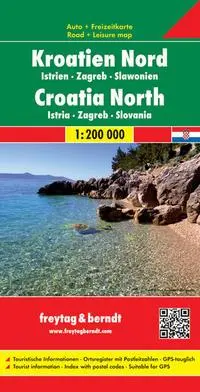Cover: 9783707904598 | Kroatien Nord 1 : 200 000. Autokarte | (Land-)Karte | Karte/Landkarte