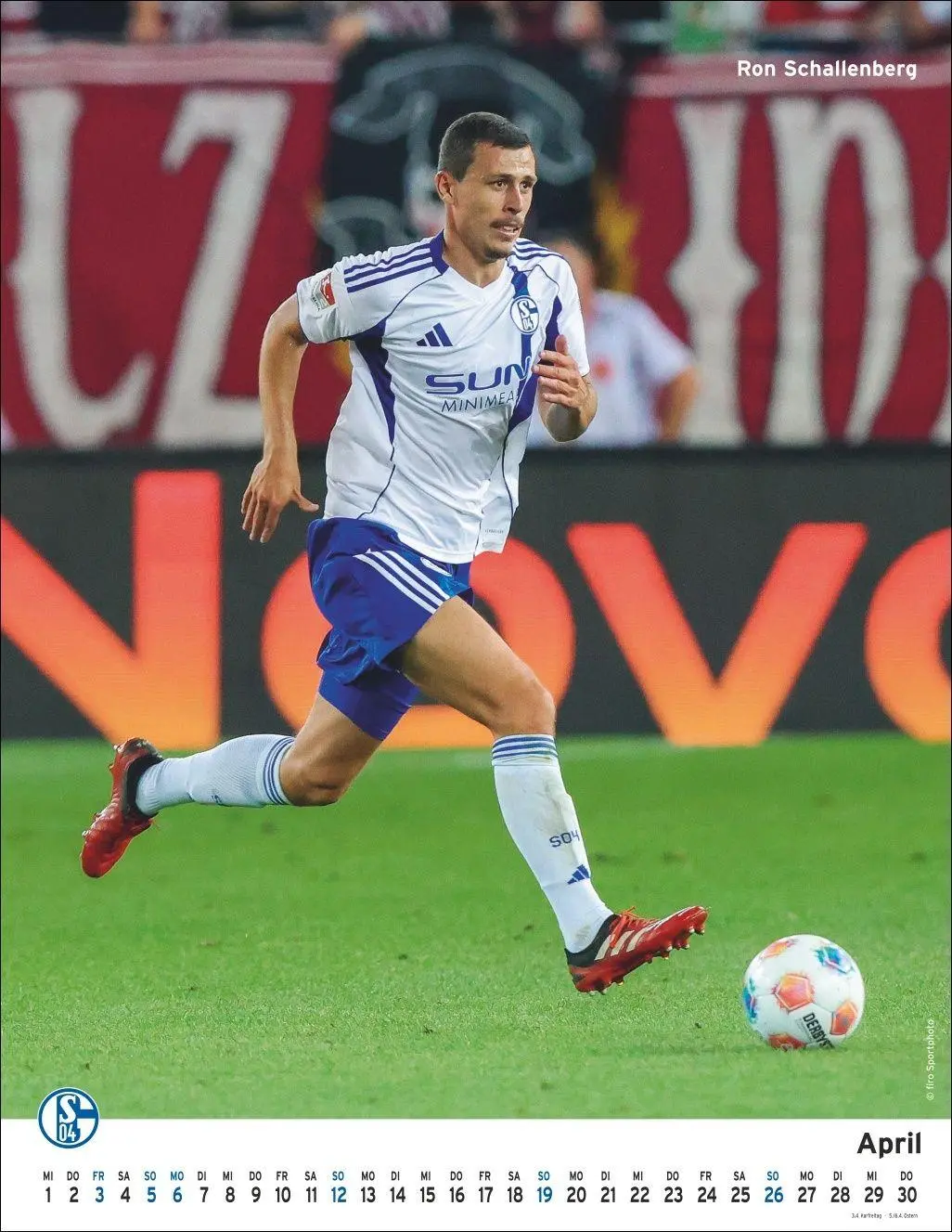 Bild: 9783756414598 | Schalke 04 Posterkalender 2026 | Kalender | Bundesliga Kalender Heye
