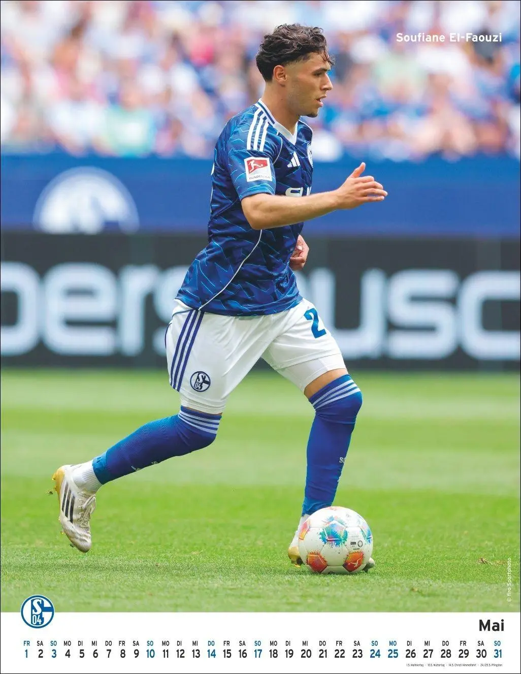 Bild: 9783756414598 | Schalke 04 Posterkalender 2026 | Kalender | Bundesliga Kalender Heye