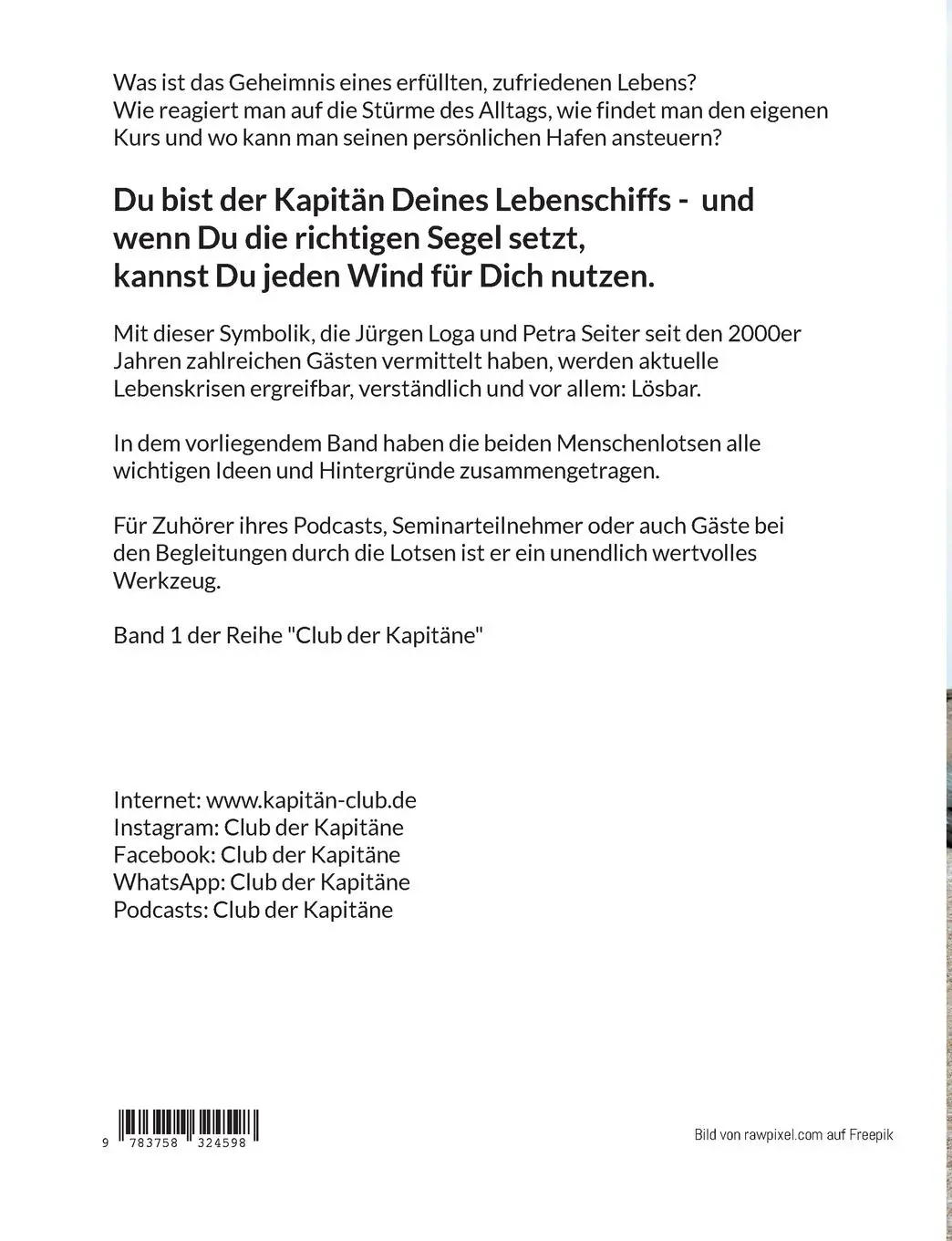 Rückseite: 9783758324598 | Was der Menschen-Lotse weiß | Jürgen Loga | Taschenbuch | 50 S. | 2024