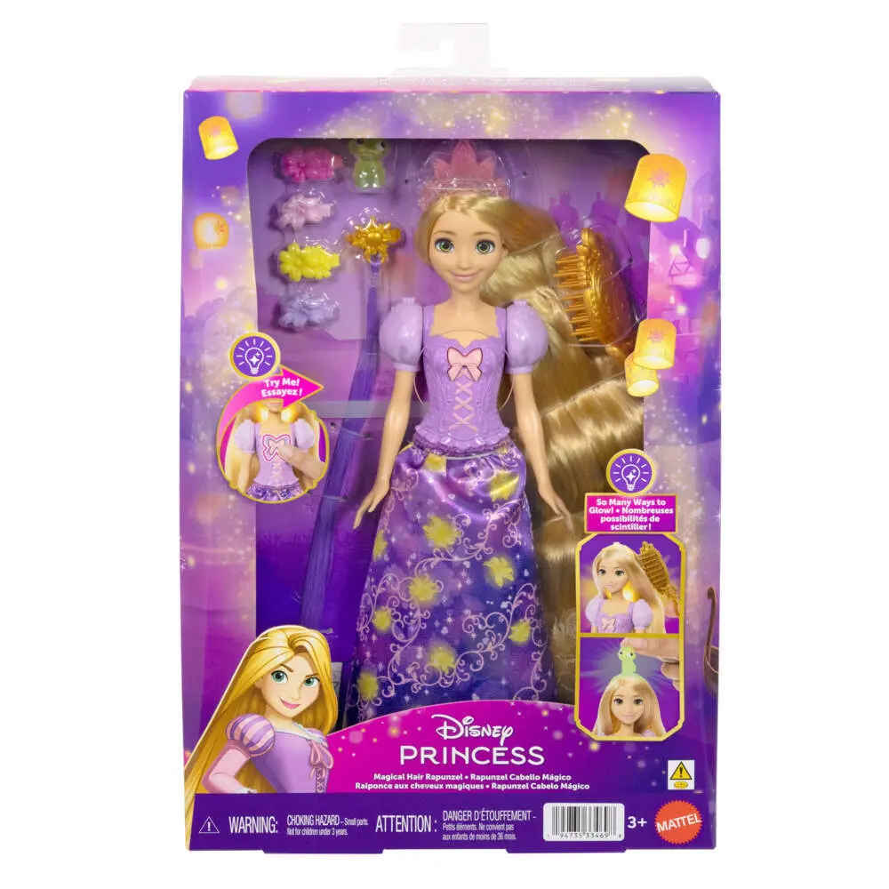 Cover: 194735334698 | Disney Prinzessin Feature Rapunzel Puppe | Fensterkarton | JHL46