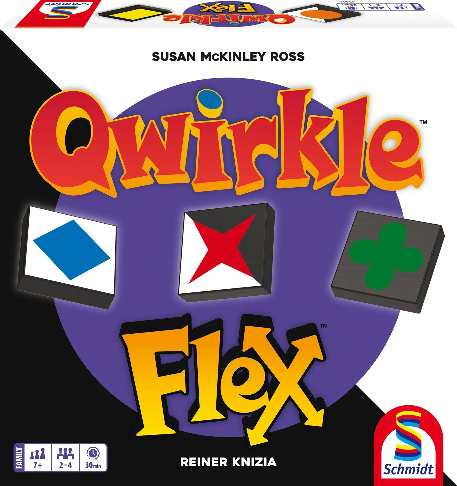 Cover: 4001504494698 | Qwirkle Flex | Familienspiel | Spiel | 49469 | Deutsch | 2025