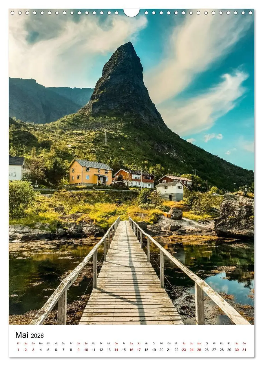 Bild: 9783516374698 | Norwegen - Eine Reise durch das skandinavische Land. (Wandkalender...