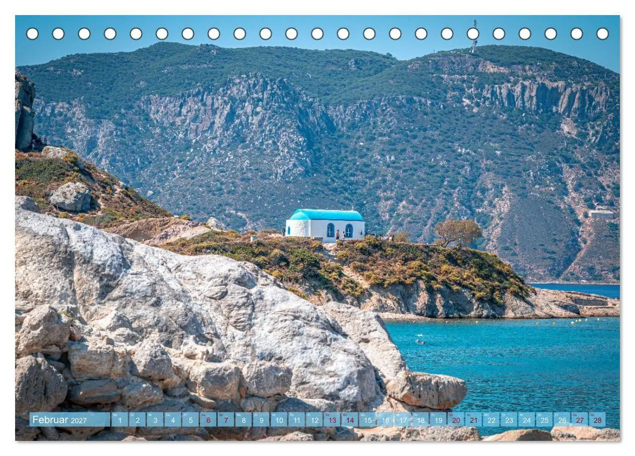 Bild: 9783516994698 | Insel Kos in Griechenland (Tischkalender 2027 DIN A5 quer),...