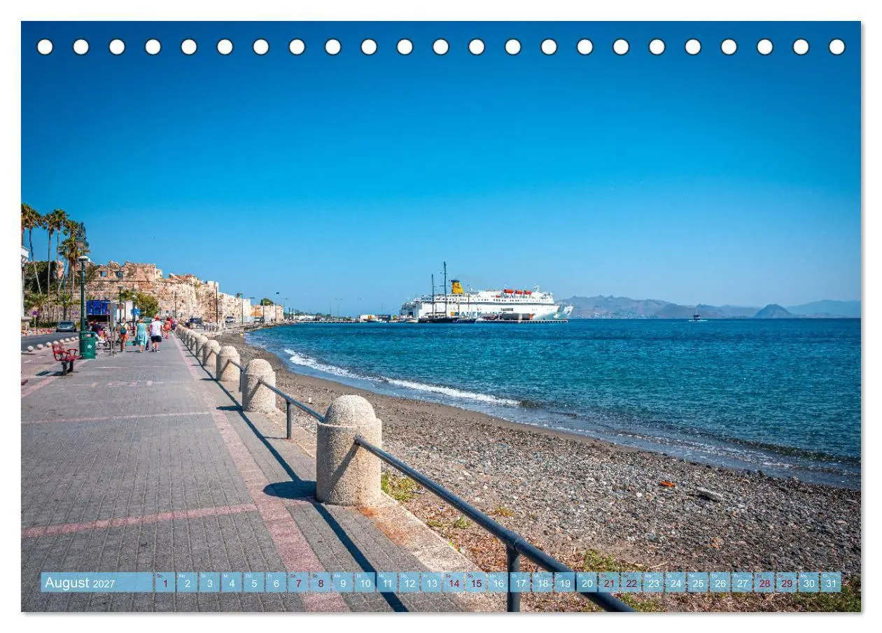 Bild: 9783516994698 | Insel Kos in Griechenland (Tischkalender 2027 DIN A5 quer),...