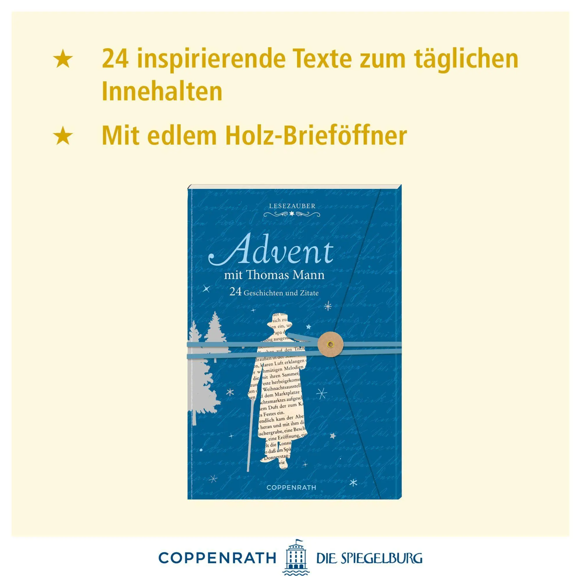 Bild: 9783649654698 | Brief-Adventskalenderbuch - Advent mit Thomas Mann | Susan Niessen