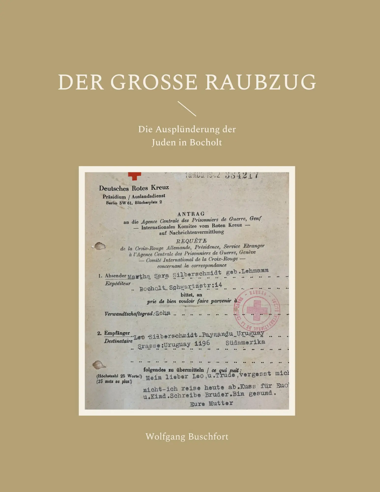 Cover: 9783695194698 | Der große Raubzug | Die Ausplünderung der Juden in Bocholt | Buschfort