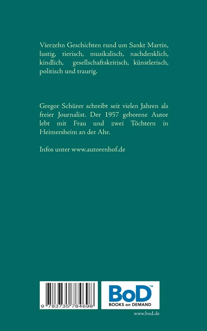 Rückseite: 9783735784698 | Ein helles Licht im dunklen Kerker | Geschichten für die Martinszeit