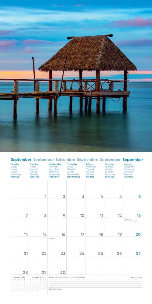 Bild: 9783965914698 | Trauminseln - KUNTH Broschurkalender 2026 | Kalender | 28 S. | Deutsch