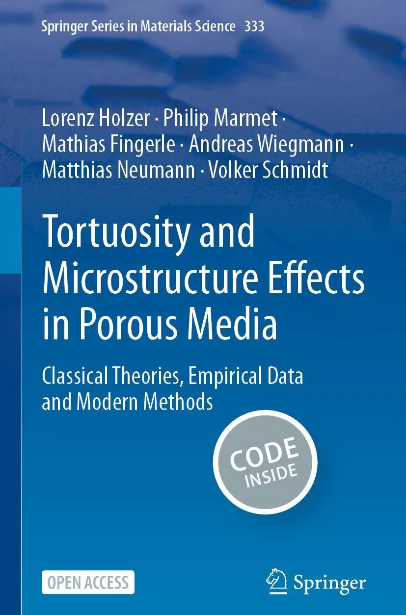 Cover: 9783031304798 | Tortuosity and Microstructure Effects in Porous Media | Holzer (u. a.)