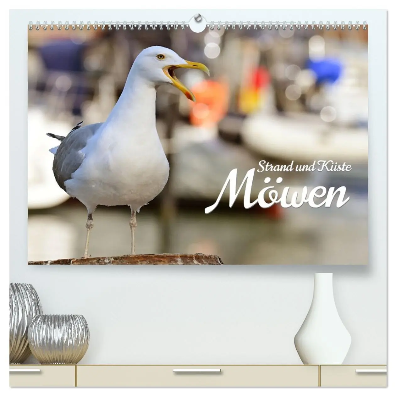 Cover: 9783457414798 | Strand und Küste - Möwen (hochwertiger Premium Wandkalender 2026...