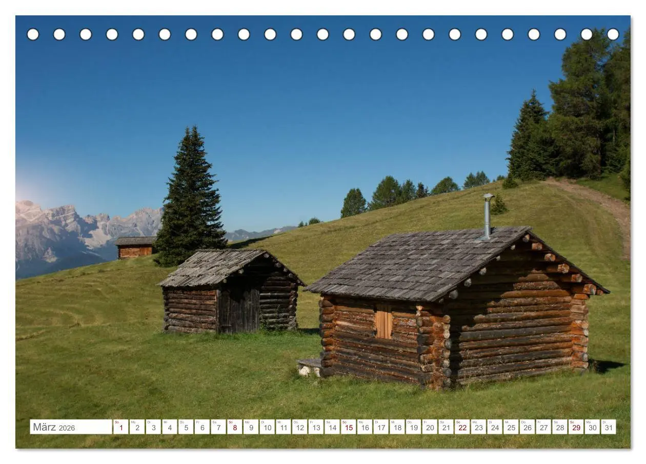 Bild: 9783457894798 | Typisch Südtirol (Tischkalender 2026 DIN A5 quer), CALVENDO...