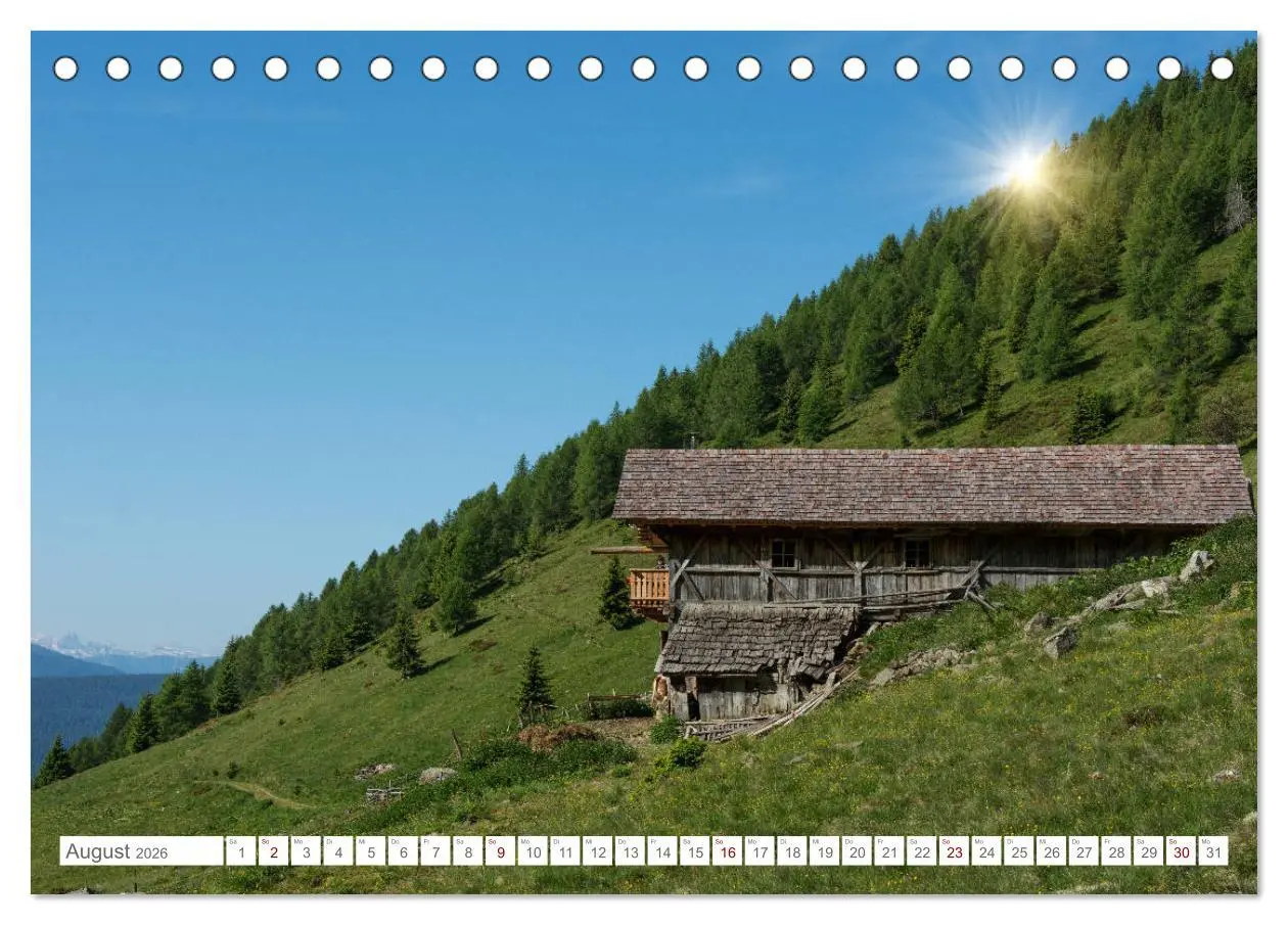 Bild: 9783457894798 | Typisch Südtirol (Tischkalender 2026 DIN A5 quer), CALVENDO...