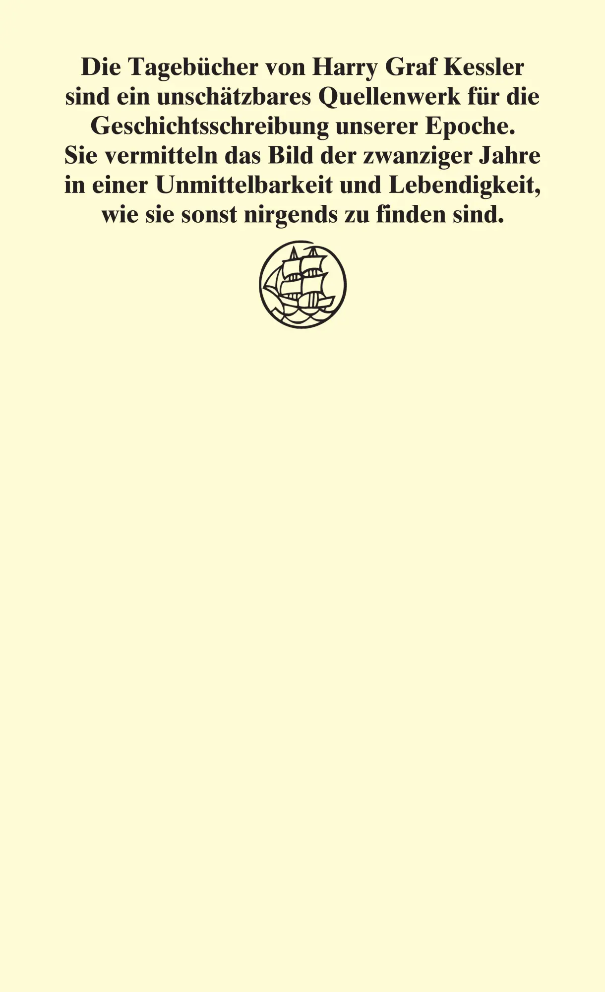 Rückseite: 9783458334798 | Tagebücher 1918 - 1937 | Harry Graf Kessler | Taschenbuch | 855 S.