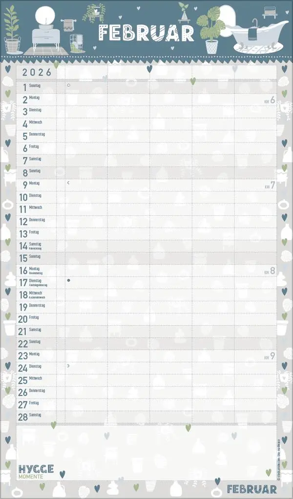 Bild: 9783731884798 | Hygge Planer 2026 | Verlag Korsch | Kalender | 14 S. | Deutsch | 2027