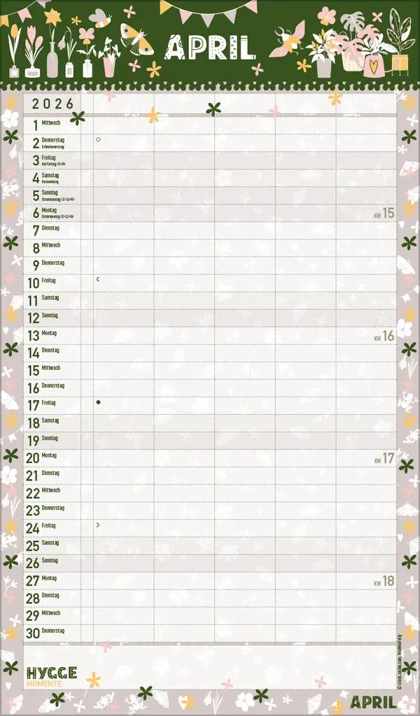 Bild: 9783731884798 | Hygge Planer 2026 | Verlag Korsch | Kalender | 14 S. | Deutsch | 2027