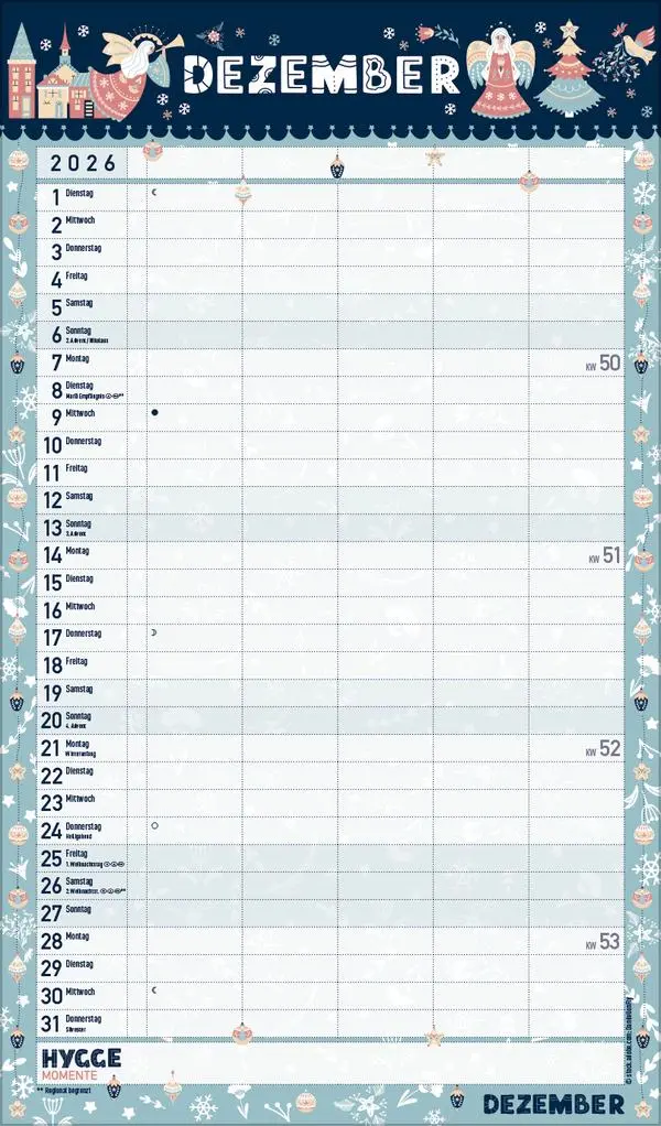 Bild: 9783731884798 | Hygge Planer 2026 | Verlag Korsch | Kalender | 14 S. | Deutsch | 2027