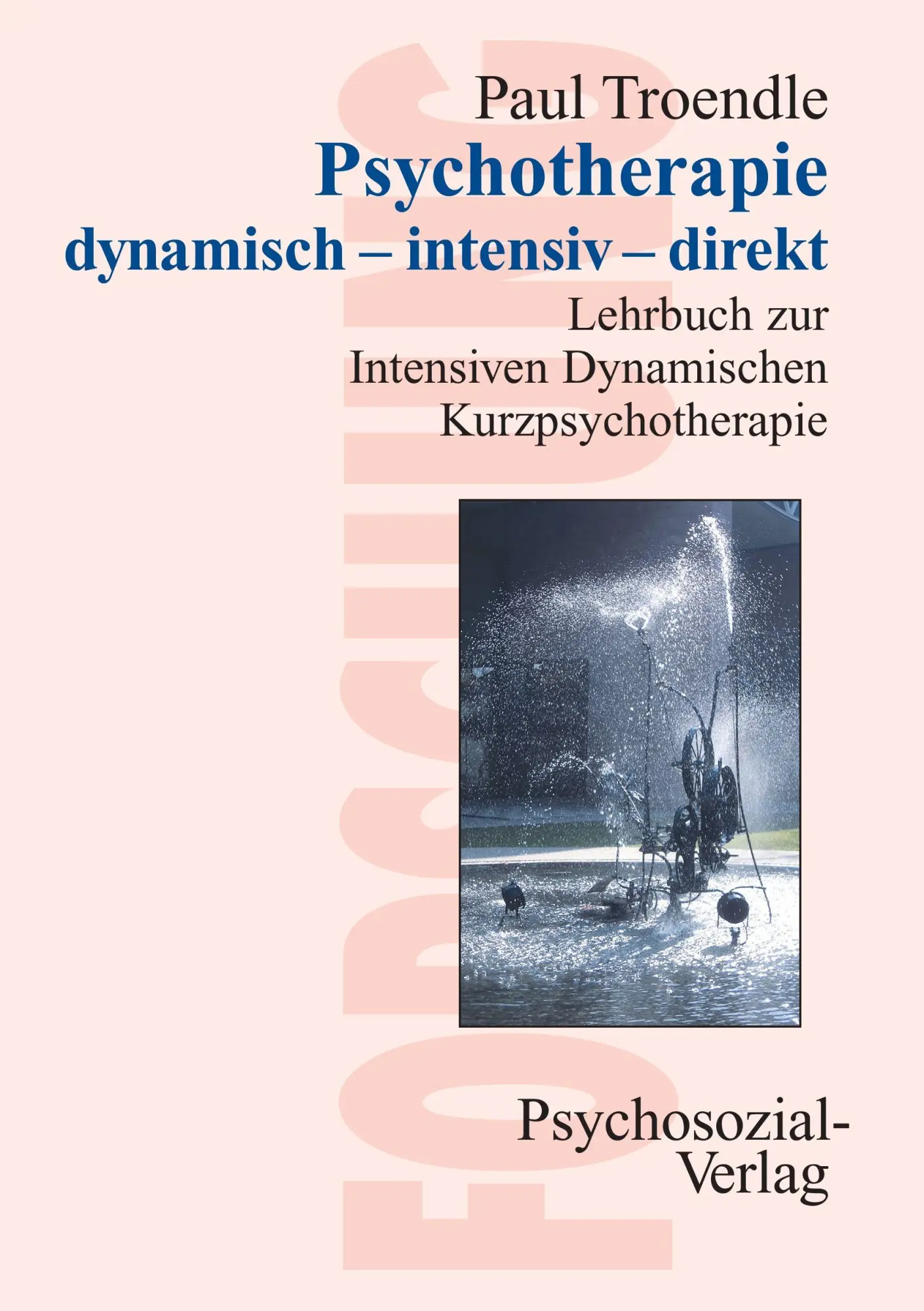 Cover: 9783898064798 | Psychotherapie dynamisch - intensiv - direkt | Paul Troendle | Buch