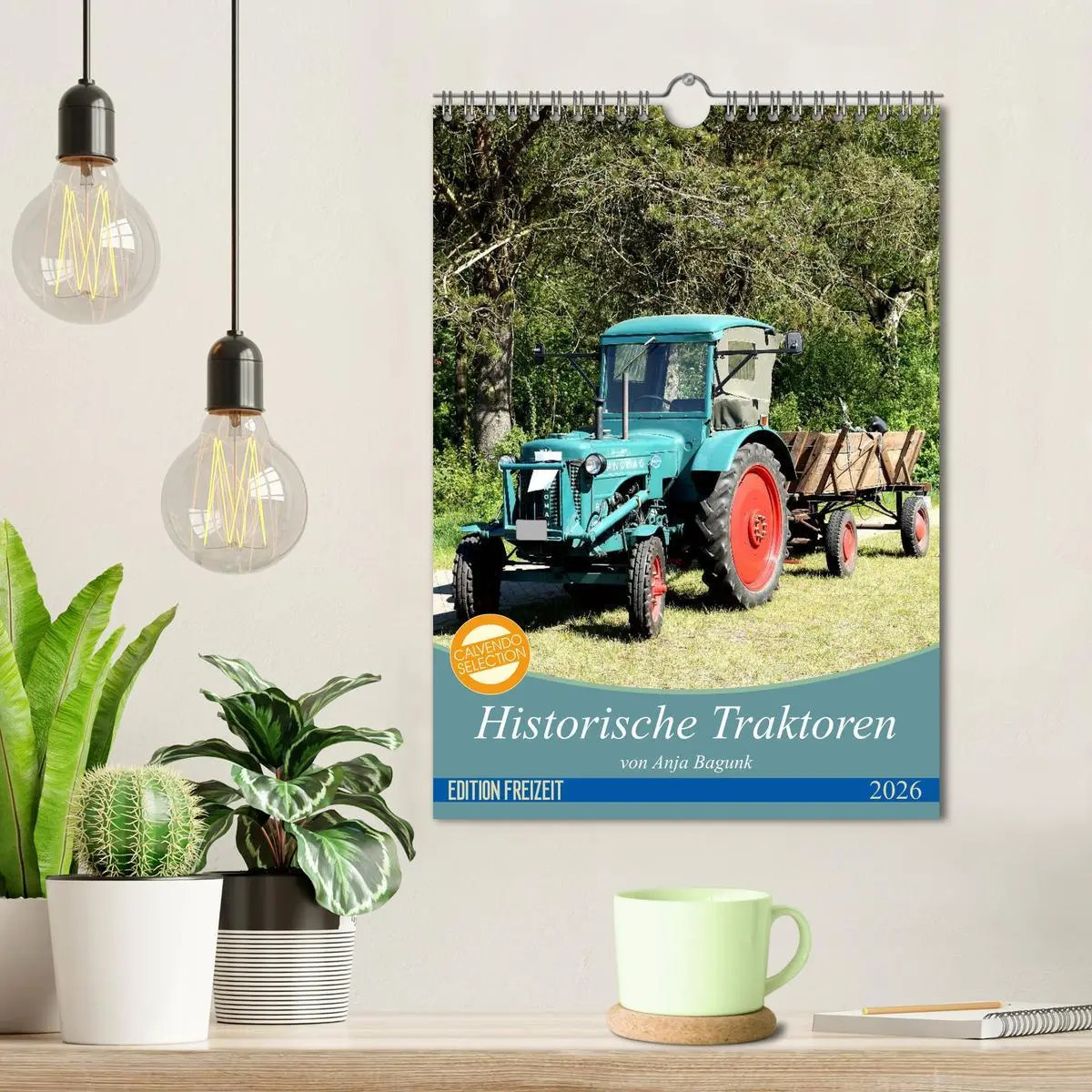Bild: 9783516424898 | Historische Traktoren (Wandkalender 2026 DIN A4 hoch), CALVENDO...