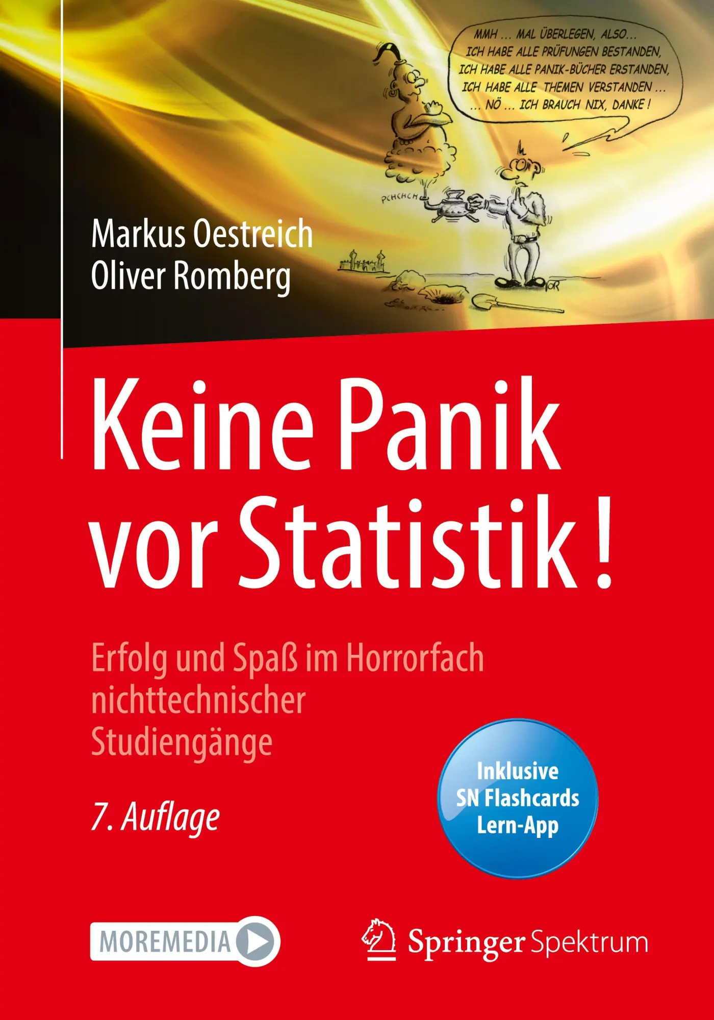 Cover: 9783662644898 | Keine Panik vor Statistik! | Markus Oestreich (u. a.) | Bundle | 2023 Cover: 9783662644898 | Keine Panik vor Statistik! | Markus Oestreich (u. a.) | Bundle | 2023