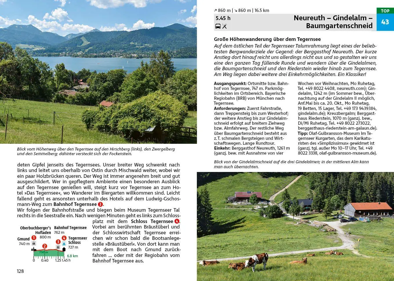 Bild: 9783763314898 | ROTHER Wanderführer Tegernsee, Schliersee, Spitzingsee. 60 Touren...