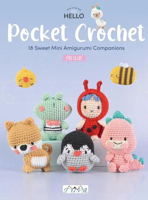 Cover: 9786057834898 | Pocket Crochet | 18 Sweet Mini Amigurumi Companions | Lee Mei Li