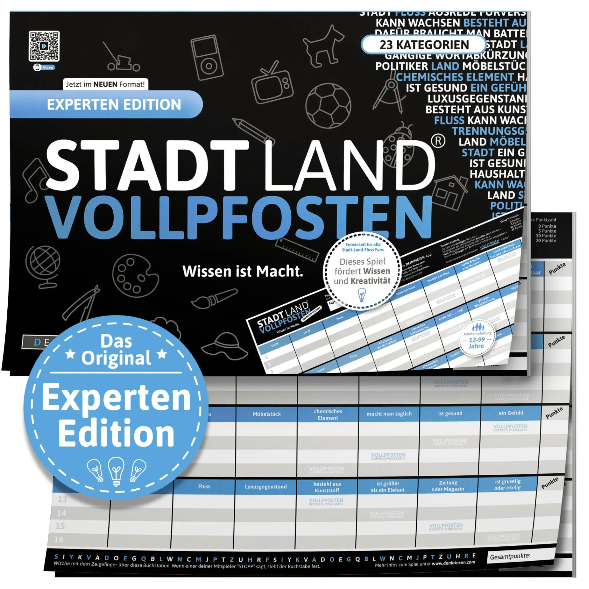 Cover: 4260528094998 | DENKRIESEN - STADT LAND VOLLPFOSTEN® - EXPERTEN EDITION - "Wissen...