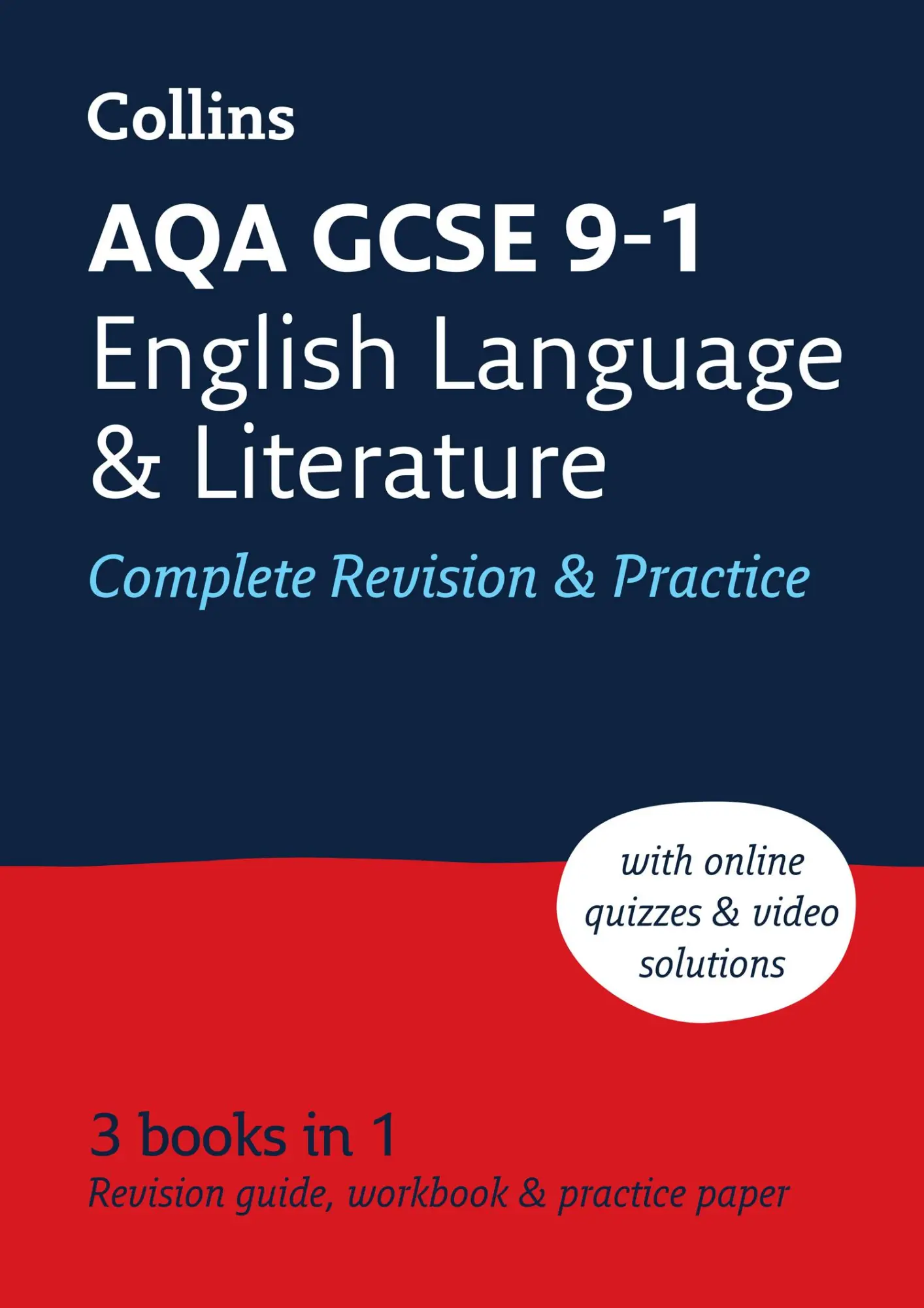 Cover: 9780008534998 | Aqa GCSE 9-1 English Language and Literature Complete Revision &amp;...